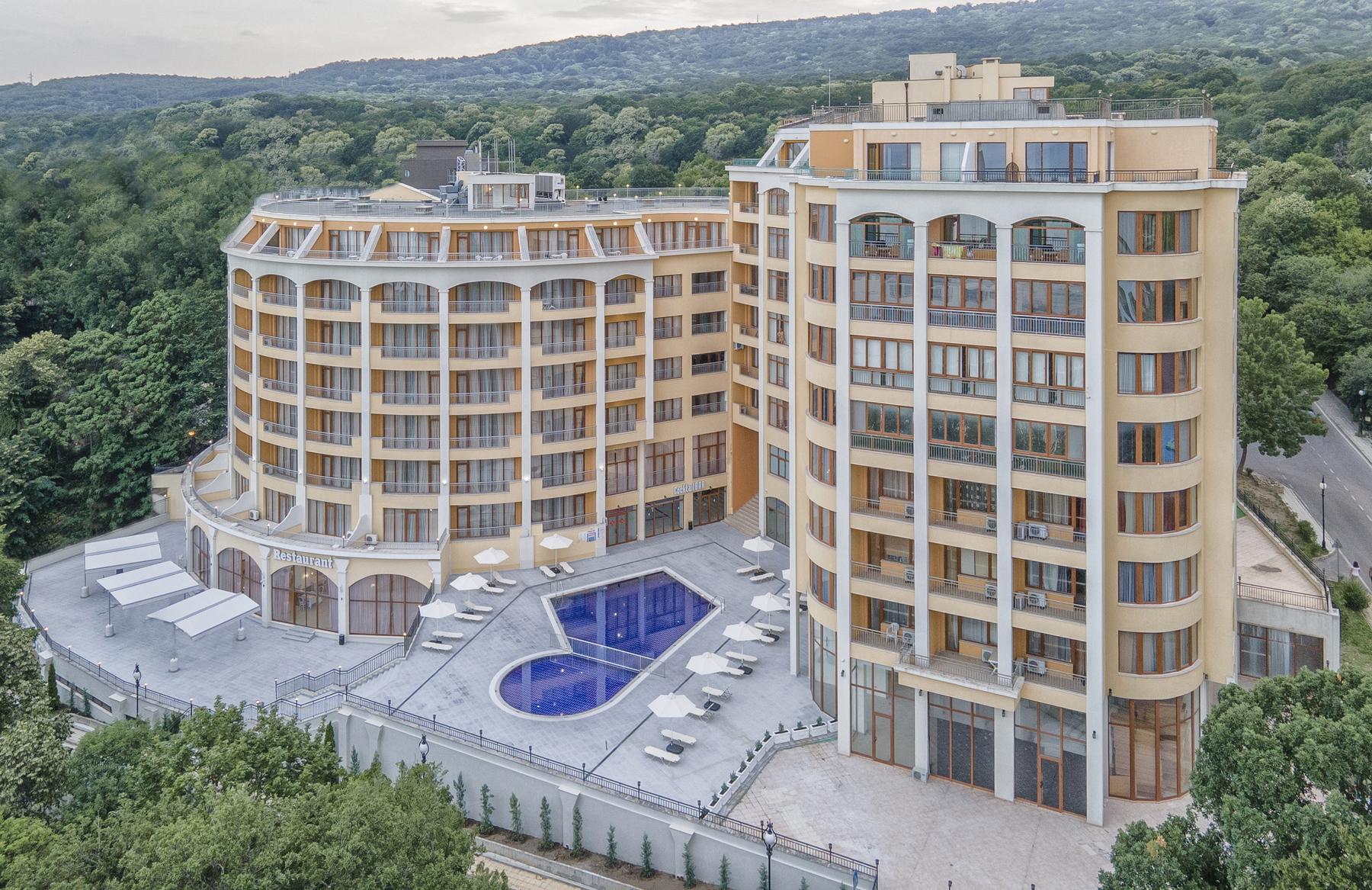 Hotel Continental Goldstrand Exterior foto